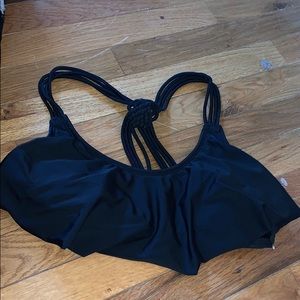 Black Bathing Suit Top